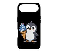 Carcasa para iPhone Air Cute Penguin Holding Ice Cream Cone Cartoon