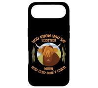 Carcasa para iPhone Air Cute Scottish Highland Cow - Bad Hair Don´t Care