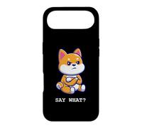 Carcasa para iPhone Air Cute Shiba Inu Say What Funny Dog Breed Attitude Meme Design