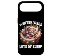 Carcasa para iPhone Air Cute Sleeping Cat For Christmas Lover Cozy Winter Kitten Mom