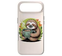 Carcasa para iPhone Air Cute Sloth Morning Coffee Tree Branch Lazy Relax