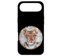Carcasa para iPhone Air Cute Tiger For Winter Lover Women with Baby Tiger Snowflake