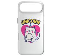 Carcasa para iPhone Air Cute Unicorn Cat Design for Fantasy Loving Feline Fans