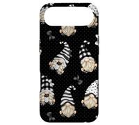 Carcasa para iPhone Air Cute Winter Gnomes In Buffalo Plaid Black and White Pattern