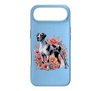 Carcasa para iPhone Air Cute Womens Girls Cute Funny Floral Flowers Great Dane Lover