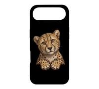 Carcasa para iPhone Air Cute Womens Girls Moms Peeking Pocket Savanah Cheetah Lover