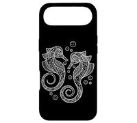 Carcasa para iPhone Air Cute Womens Girls Two Mandala Pattern Seahorse Lover