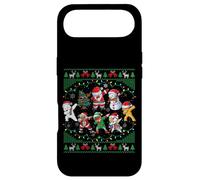 Carcasa para iPhone Air Dabbing Santa Elf Friends Christmas Lights Boys Girls Xmas