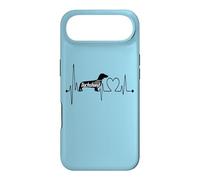 Carcasa para iPhone Air Dachshund Heartbeat EKG Pulse Doxie Dog Lover Dueño de Mascota