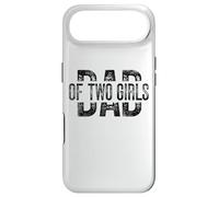 Carcasa para iPhone Air Dad of Two Girls Gifts Daddy of 2 Daughters Father's Day