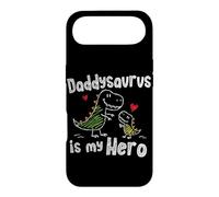 Carcasa para iPhone Air Daddysaurus es mi héroe, Lindo Doodle para niños, papá, Amantes de los Dinosaurios