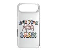 Carcasa para iPhone Air Dale un Beso a tu Cerebro, inspira, educa, Genial, Retro, Vintage