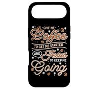 Carcasa para iPhone Air Dame café para Que empiece y Jesús para Que SIGA adelante