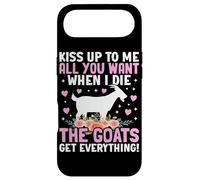 Carcasa para iPhone Air Dame un Beso Todo lo Que Quieras Cuando muera, Las Cabras se lo Llevan Todo