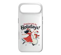 Carcasa para iPhone Air Dancing into The Holidays Princesa Muñeco de Nieve Regalo Hombres Mujeres