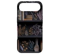 Carcasa para iPhone Air Dark Academia Bookshelf Vintage Floral for Book Lovers