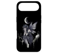 Carcasa para iPhone Air Dark Fantasy Fairy Under a Cracked Moon