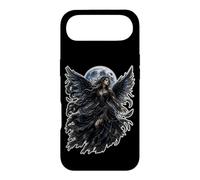 Carcasa para iPhone Air Dark Gothic Angel Wings Moon Fantasy Art Aesthetic