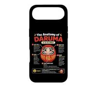 Carcasa para iPhone Air Daruma Doll anatomía Japonesa Buena Suerte ilustración artística
