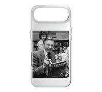 Carcasa para iPhone Air David Attenborough Autor Life On Earth Firma de Libros 1979