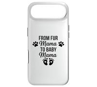 Carcasa para iPhone Air De Fur Mama To Baby Mama Funny Dog Mom Embarazo