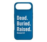 Carcasa para iPhone Air Dead. Buried. Raised - Christian Church Baptism Romans 6:4