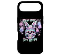 Carcasa para iPhone Air Dead Inside But Hoppy Skull Bunny Pastel Goth Easter