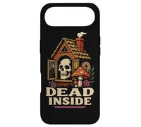 Carcasa para iPhone Air Dead Inside Cabina gótica de Hongos con Calavera Cottagecore