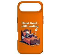 Carcasa para iPhone Air Dead Tired Still Reading Skeleton Humor