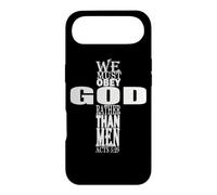 Carcasa para iPhone Air Debemos Obedecer a Dios Antes Que a los Hombres Verso de la Biblia Hechos 5:29