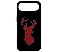 Carcasa para iPhone Air Deer Plaid Red Reindeer Buck Christmas Xmas
