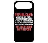 Carcasa para iPhone Air Definición Anti republicanos - Demócrata Liberal