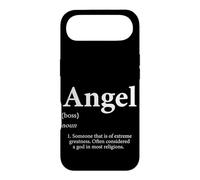 Carcasa para iPhone Air Definición de ángel Divertido Nombre Fiesta de cumpleaños para ángeles