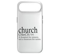 Carcasa para iPhone Air Definición de Iglesia Un Hospital para Pecadores Santos Fe Jesús