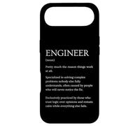 Carcasa para iPhone Air Definición de Ingeniero Divertido Diccionario sarcástico
