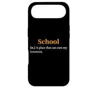 Carcasa para iPhone Air Definición de la Escuela Divertido Estudiante Universitario Aula Humor Broma