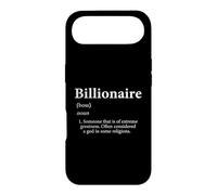 Carcasa para iPhone Air Definición multimillonario Rico en mi Camino a mis Primeros mil Millones
