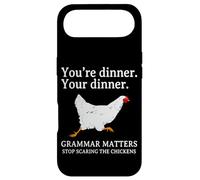 Carcasa para iPhone Air Deja de asustar a los Pollos Gramática Inglés Divertido Profesor