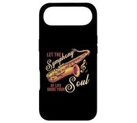 Carcasa para iPhone Air Deja Que la sinfonía de la Vida guíe a tu Orquesta de saxofón del Alma
