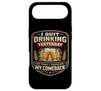 Carcasa para iPhone Air Dejé de Beber Ayer Pero celebro mi Regreso Divertido