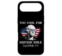 Carcasa para iPhone Air Demasiado Genial para el Gobierno británico 4 de Julio George Washington
