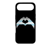 Carcasa para iPhone Air DemiBoy Love Heart DemiMale Bandera