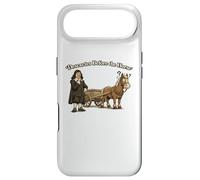 Carcasa para iPhone Air Descartes Antes del Caballo Filosofía Juego de Palabras Divertido