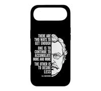 Carcasa para iPhone Air Desire Less Cita G.K. Chesterton Filosofía Sabiduría