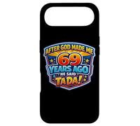 Carcasa para iPhone Air Después de Que Dios me Hizo Hace 69 años, Dijo Que Tada 69 cumpleaños