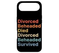 Carcasa para iPhone Air Destinos de Las Seis Esposas de Enrique VIII Divertida Historia Inglés