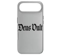 Carcasa para iPhone Air Deus Vult Dios LO Quiere Frase Latina Caballeros Templar