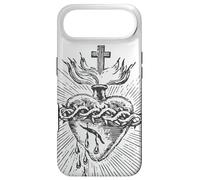 Carcasa para iPhone Air Devoción al Sagrado Corazón de Jesús Arte Católico Vintage