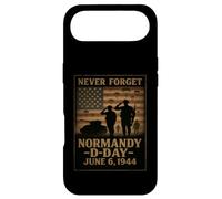 Carcasa para iPhone Air Día D 82 Aniversario Normandía 1944 Homenaje Militar Hombres