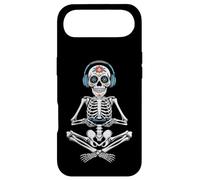 Carcasa para iPhone Air Dia Muertos Day of Dead Gamer Sugar Skeleton con Auriculares